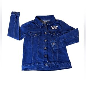 Girls MTV Jean Jacket Size Large 10/12 90’s throw
Back